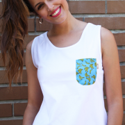 Banana Strappy Top