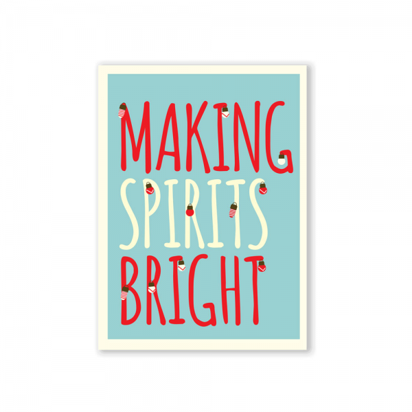 Making Spirits Bright Postcard