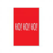 Ho! Ho! Ho! Postcard